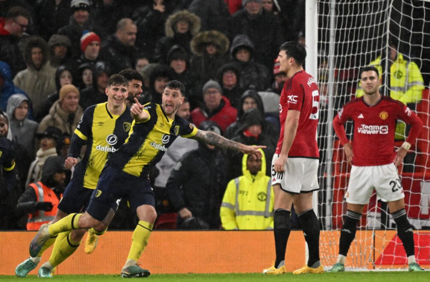 แมนเชสเตอร์ ยูไนเต็ด 0-3 บอร์นมัธ